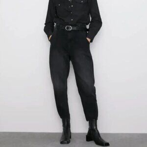 ZARA 1975 AUTHENTIC SLOUCHY JEANS Size 34(US 2) NEW WITH TAG!